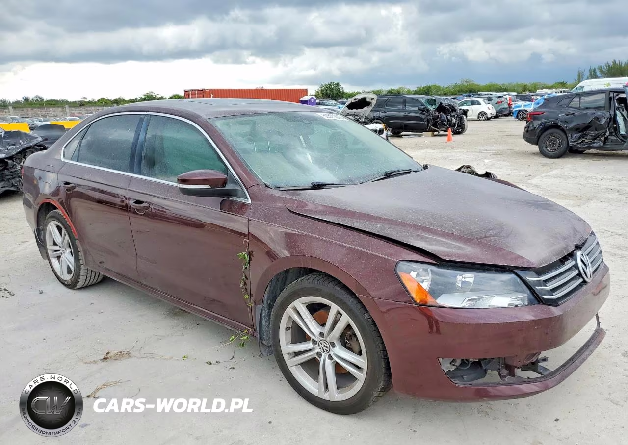 2014 Volkswagen Passat Se VIN:1VWBN7A31EC064935 - 4