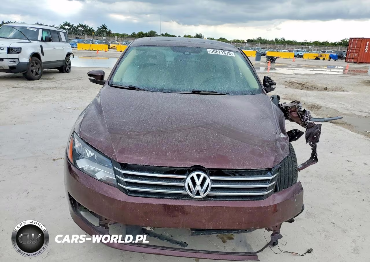 2014 Volkswagen Passat Se VIN:1VWBN7A31EC064935 - 5