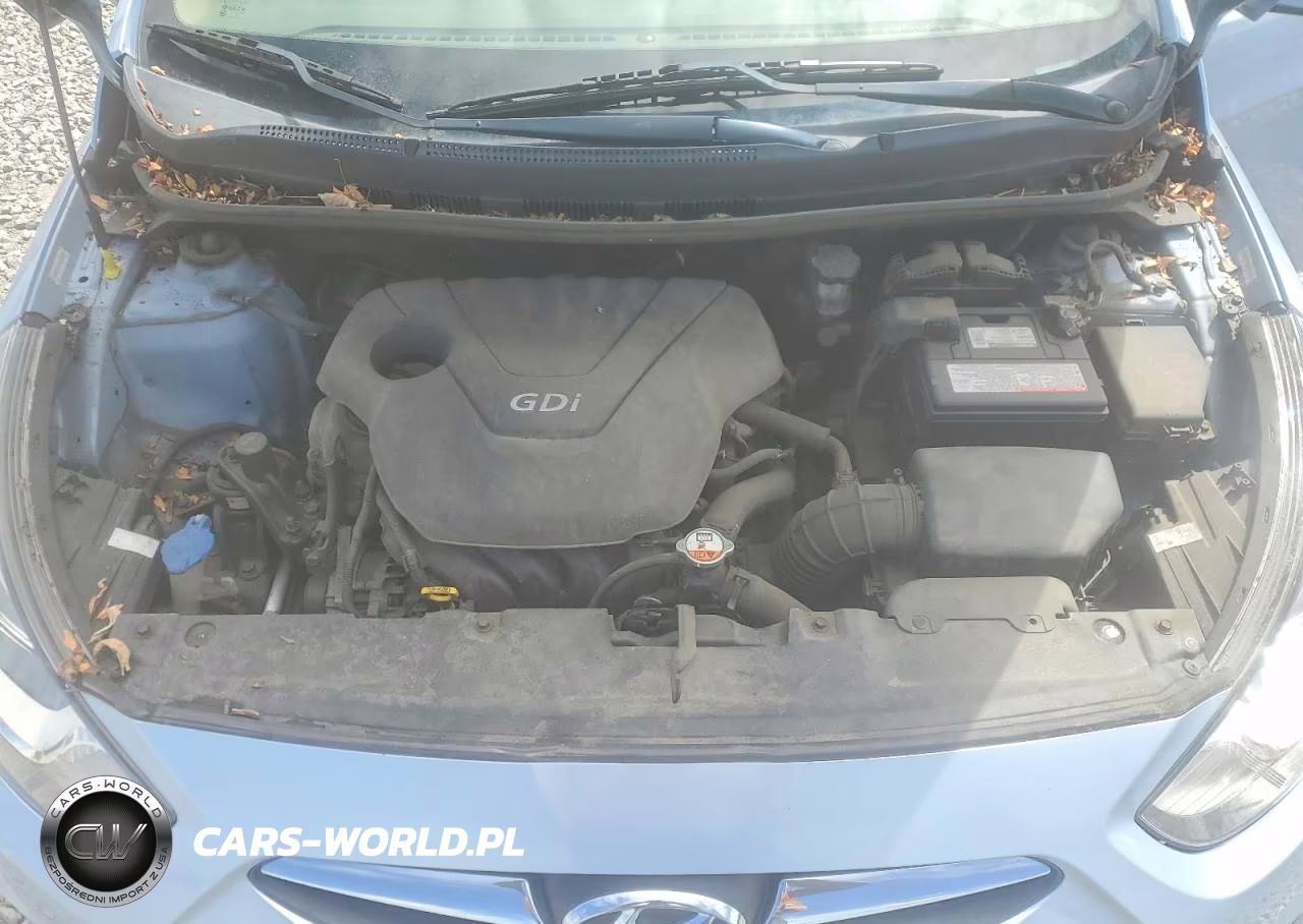 2013 Hyundai Accent Gls VIN:KMHCT4AEXDU402348 - 11