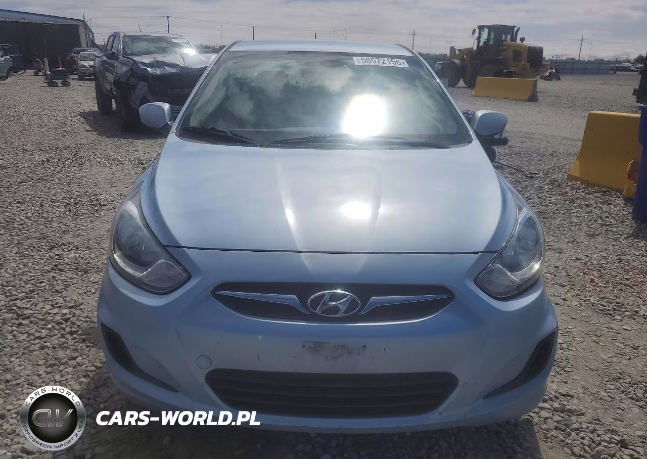 2013 Hyundai Accent Gls VIN:KMHCT4AEXDU402348 - 5