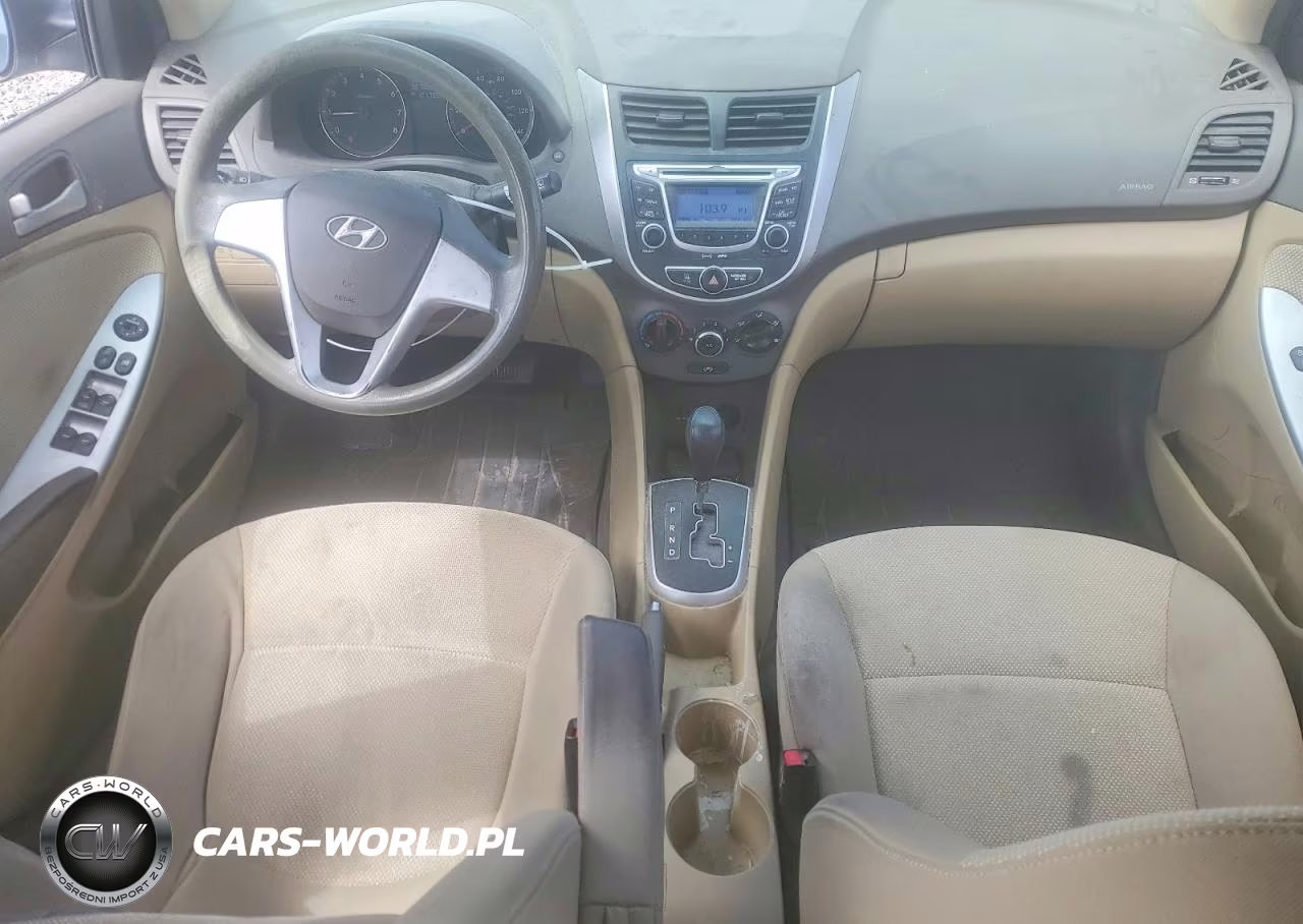 2013 Hyundai Accent Gls VIN:KMHCT4AEXDU402348 - 8