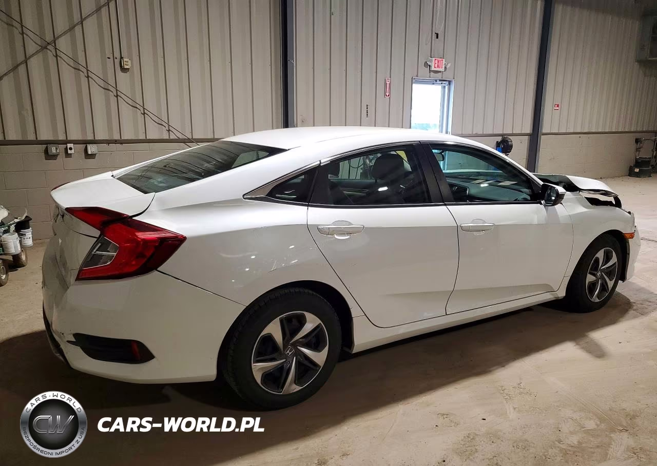 2020 Honda Civic Lx VIN:2HGFC2F62LH586503 - 3