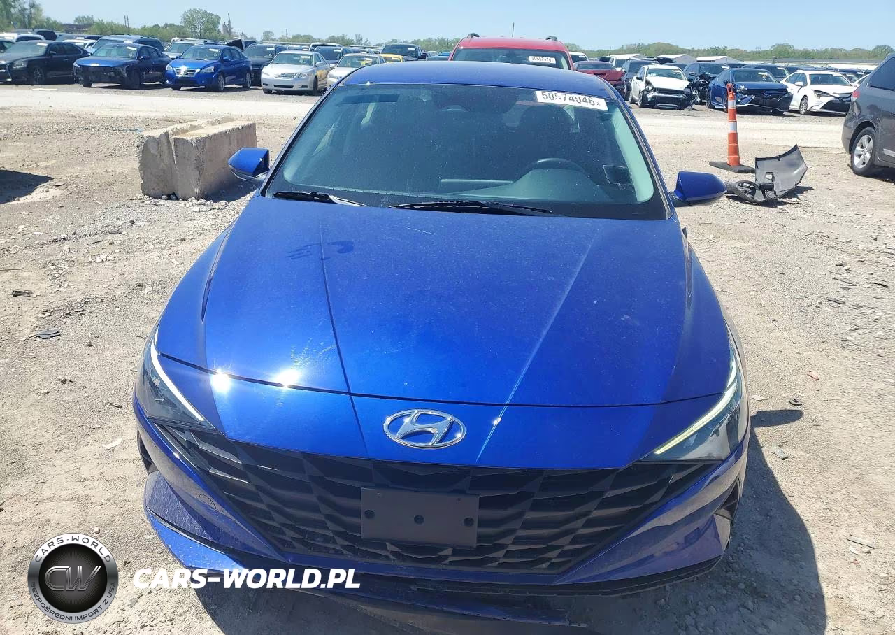 2023 Hyundai Elantra Sel VIN:KMHLM4AG8PU437151 - 5