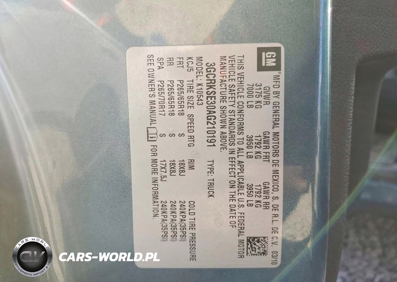 2010 Chevrolet Silverado K1500 Lt VIN:3GCRKSE30AG210191 - 12