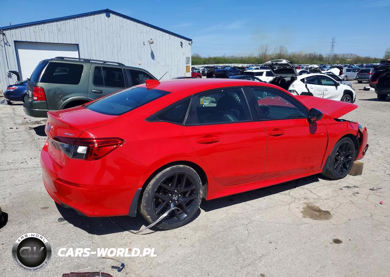 2022 Honda Civic Sport VIN:2HGFE2F59NH571582 - 3