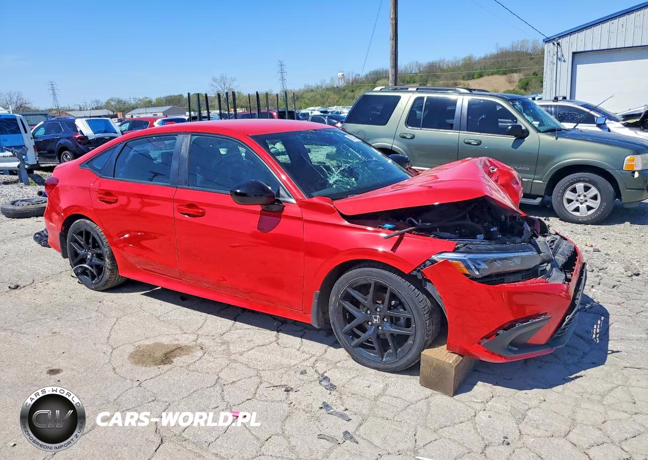 2022 Honda Civic Sport VIN:2HGFE2F59NH571582 - 4