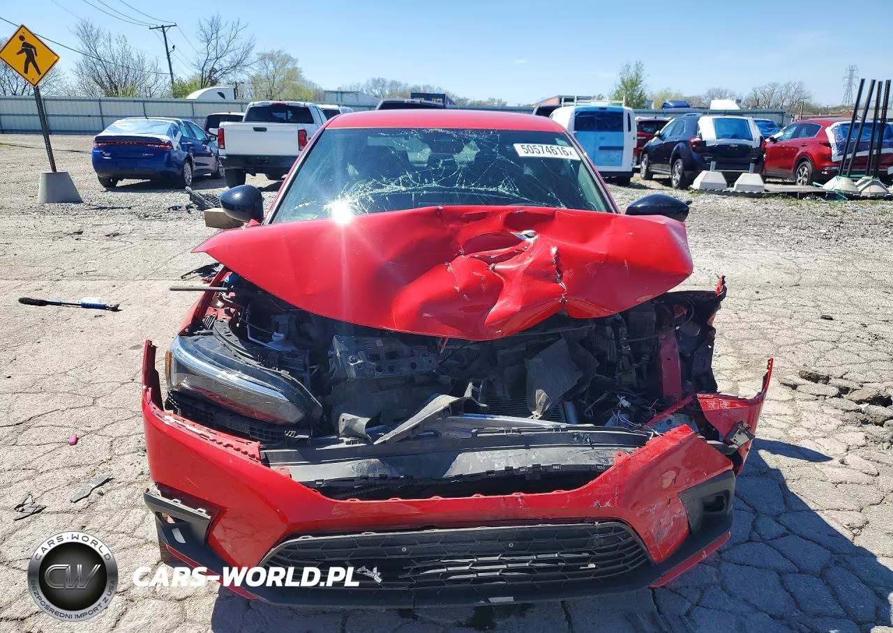 2022 Honda Civic Sport VIN:2HGFE2F59NH571582 - 5