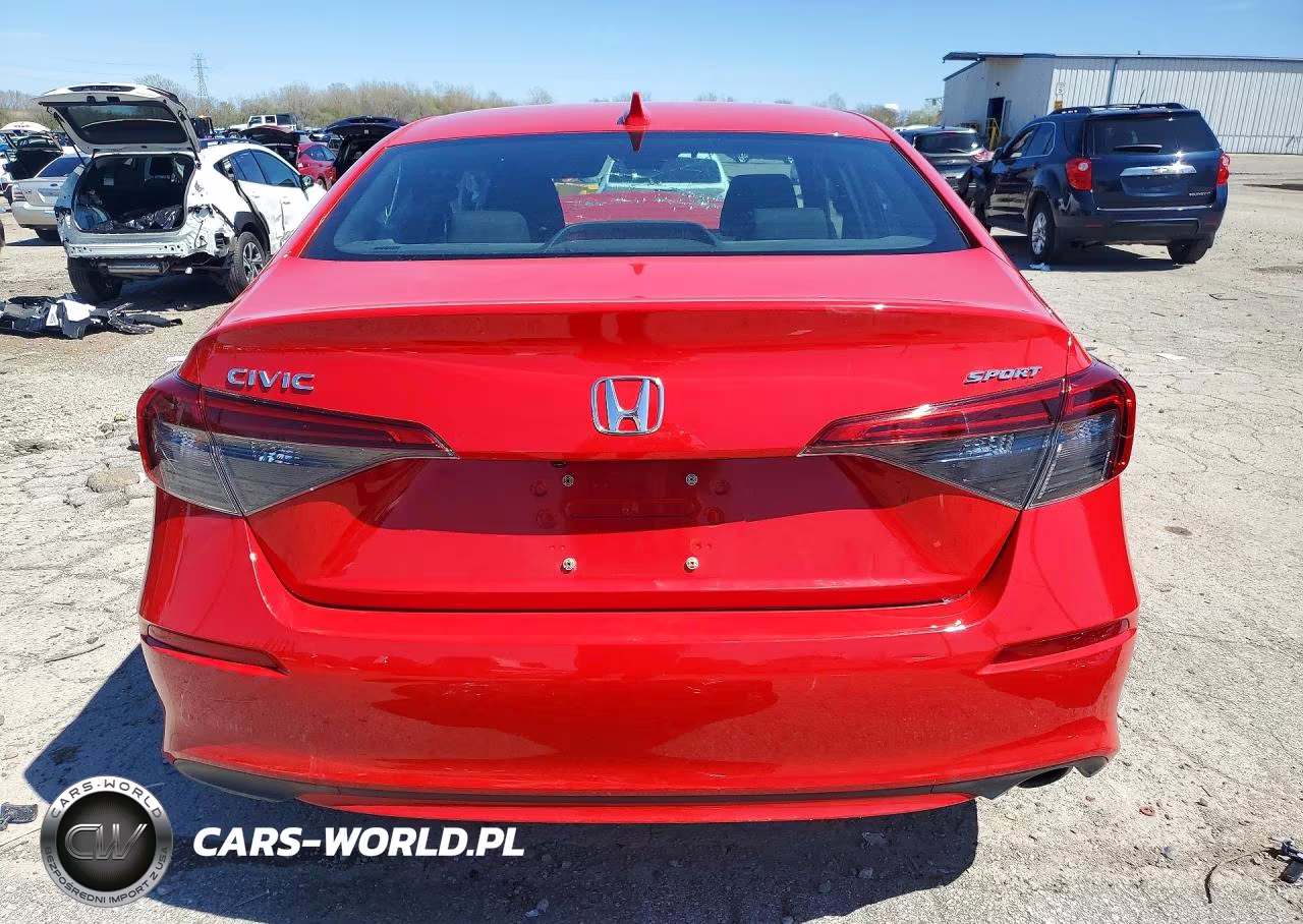 2022 Honda Civic Sport VIN:2HGFE2F59NH571582 - 6