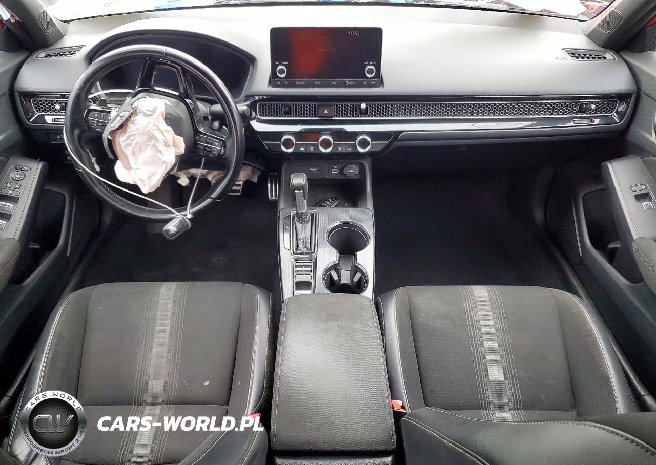 2022 Honda Civic Sport VIN:2HGFE2F59NH571582 - 8