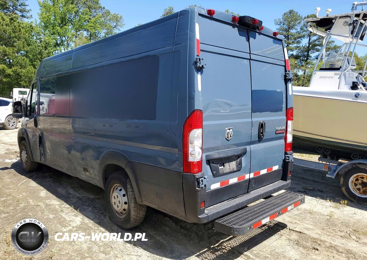 2020 Ram Promaster 3500 Delivery Van VIN:3C6URVJGXLE145016 - 2