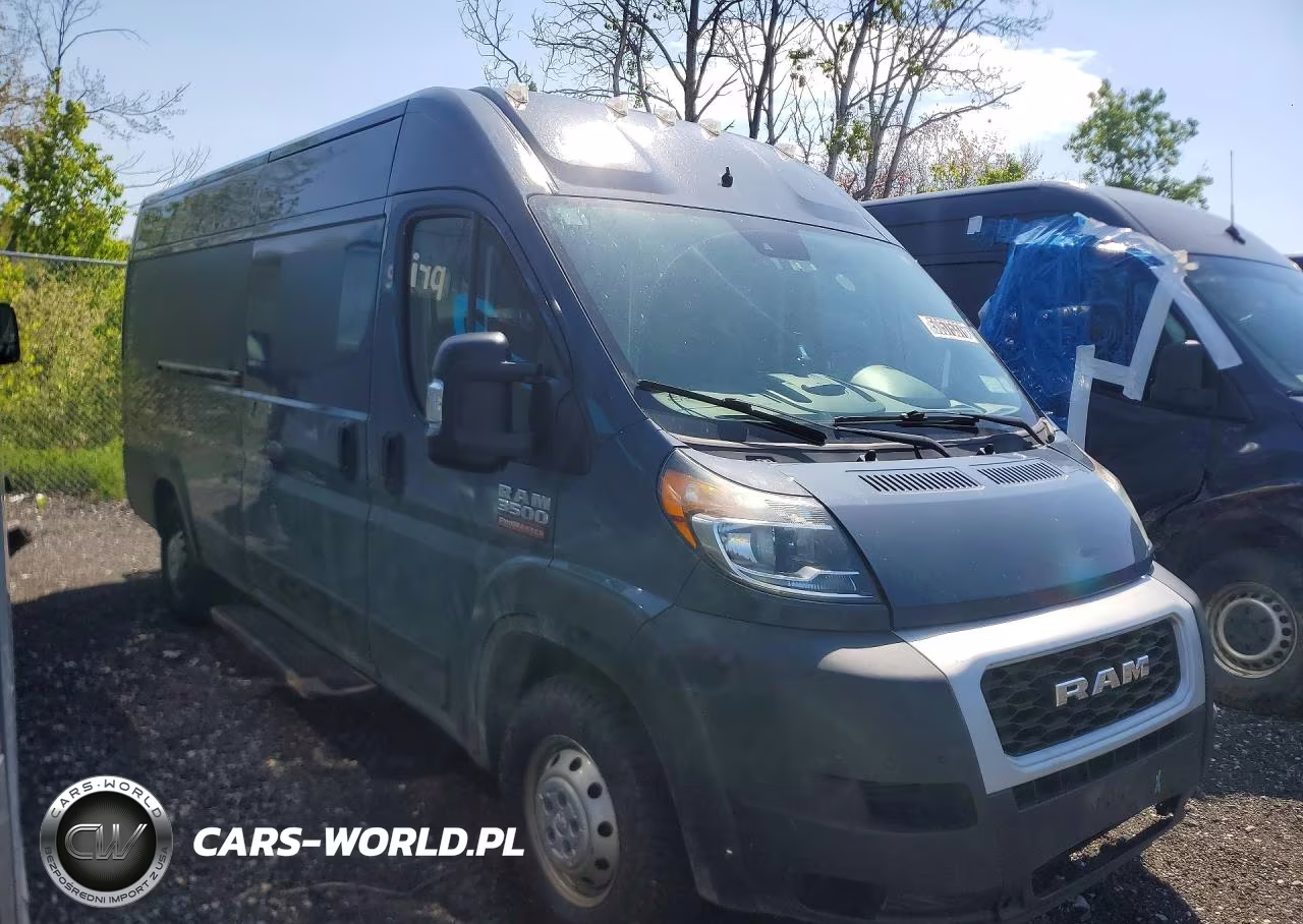 2021 Ram Promaster 3500 Delivery Van VIN:3C6MRVJG9ME535610 - 4