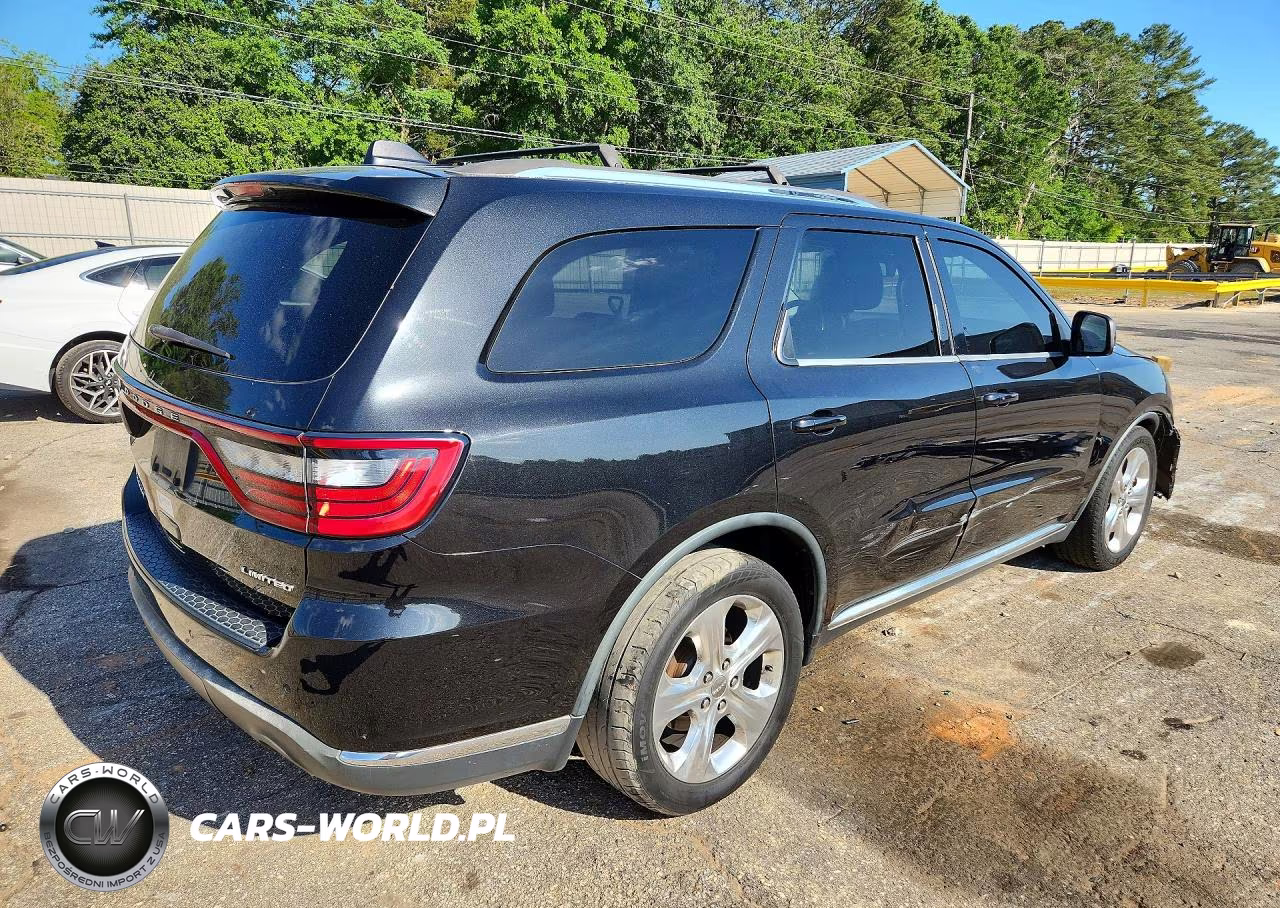 2014 Dodge Durango Limited VIN:1C4RDHDG2EC502306 - 3