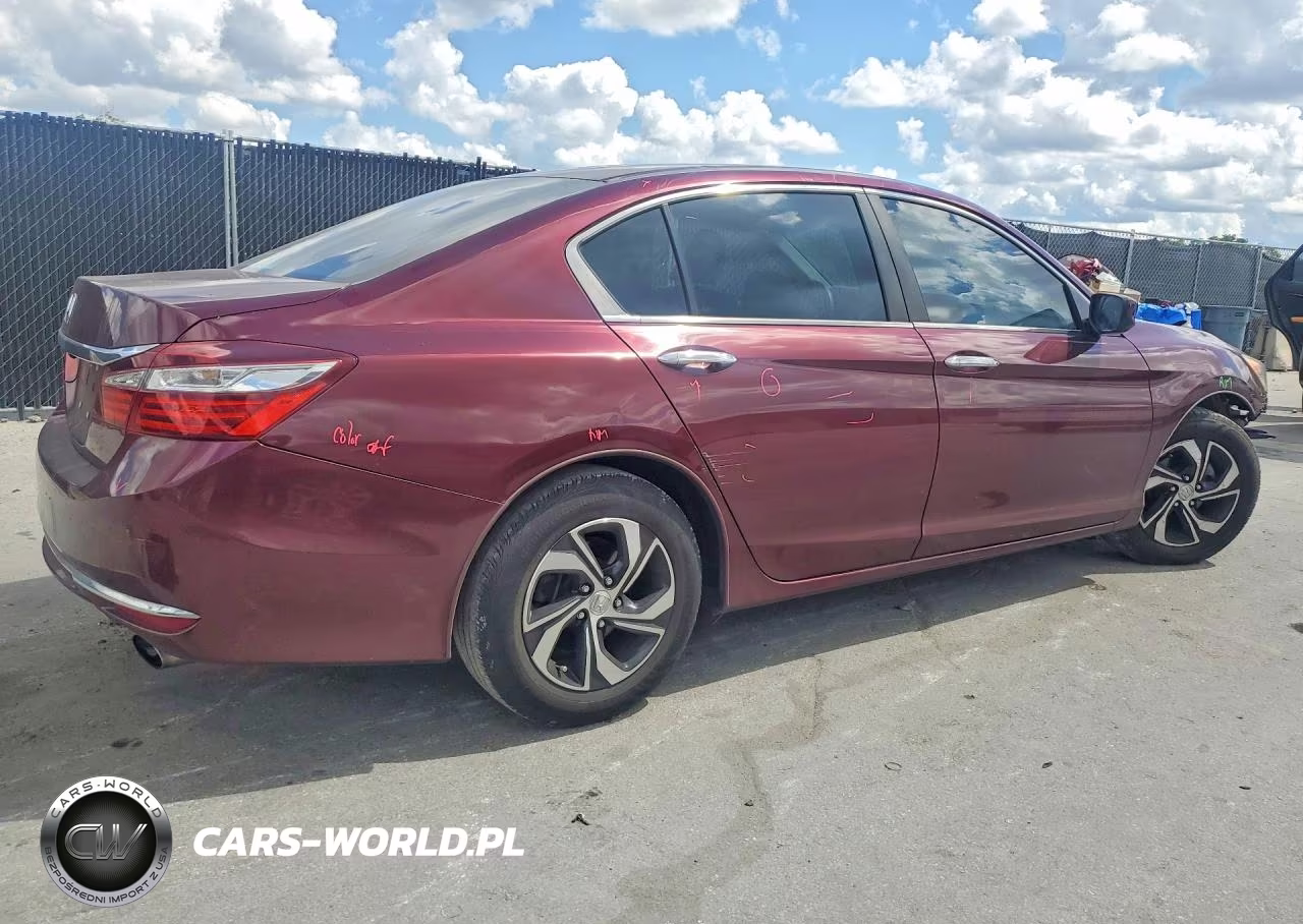 2017 Honda Accord Lx VIN:1HGCR2F31HA016330 - 3