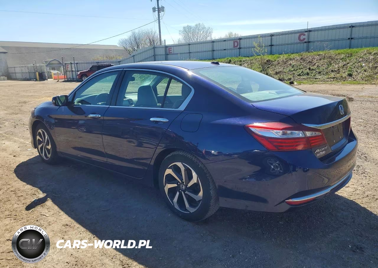 2016 Honda Accord Ex VIN:1HGCR2F78GA007531 - 2