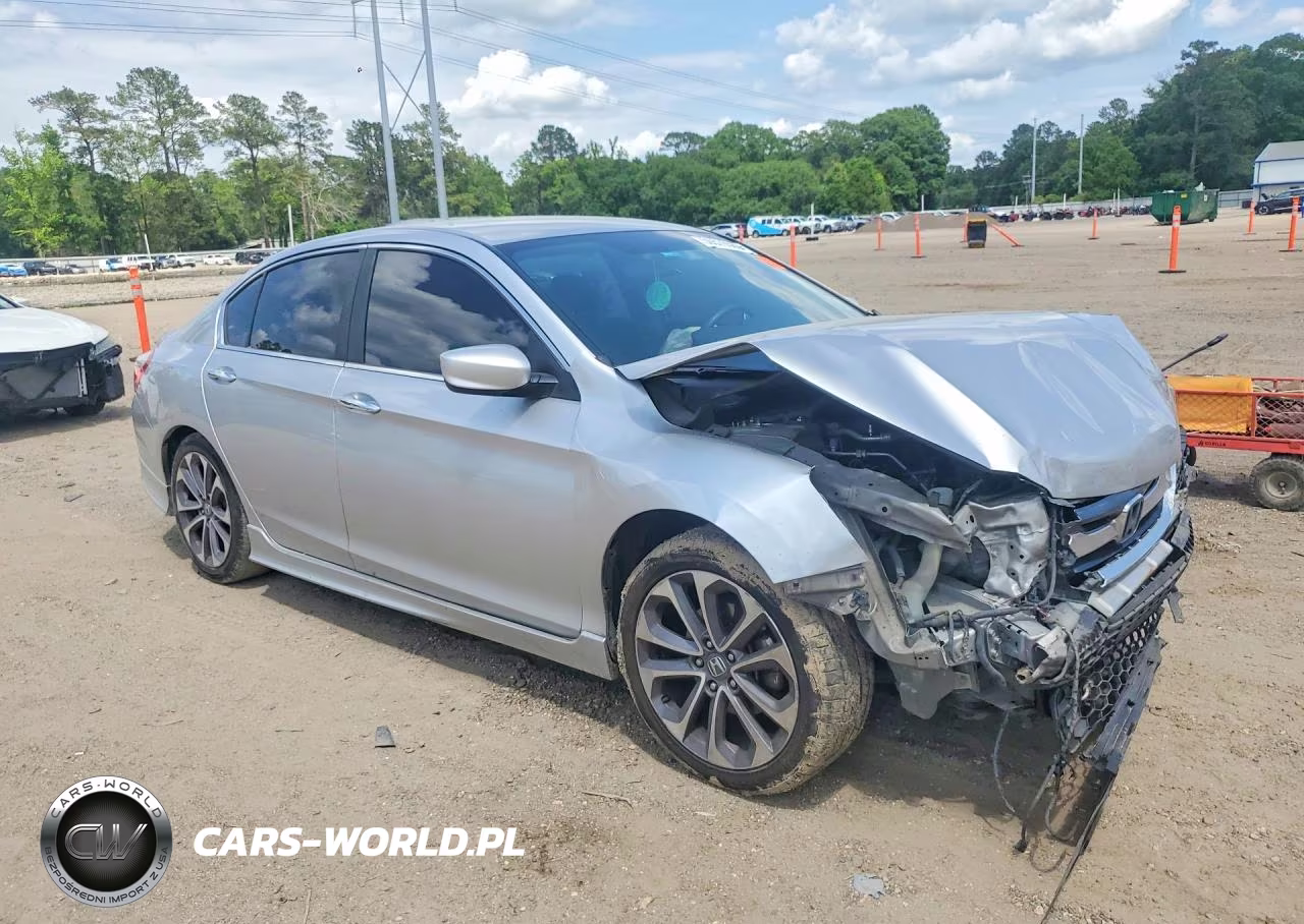 2014 Honda Accord Sport VIN:1HGCR2F58EA030187 - 4
