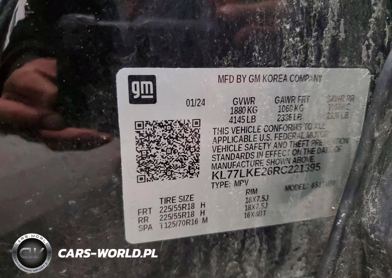 2024 Chevrolet Trax Activ VIN:KL77LKE26RC221395 - 14