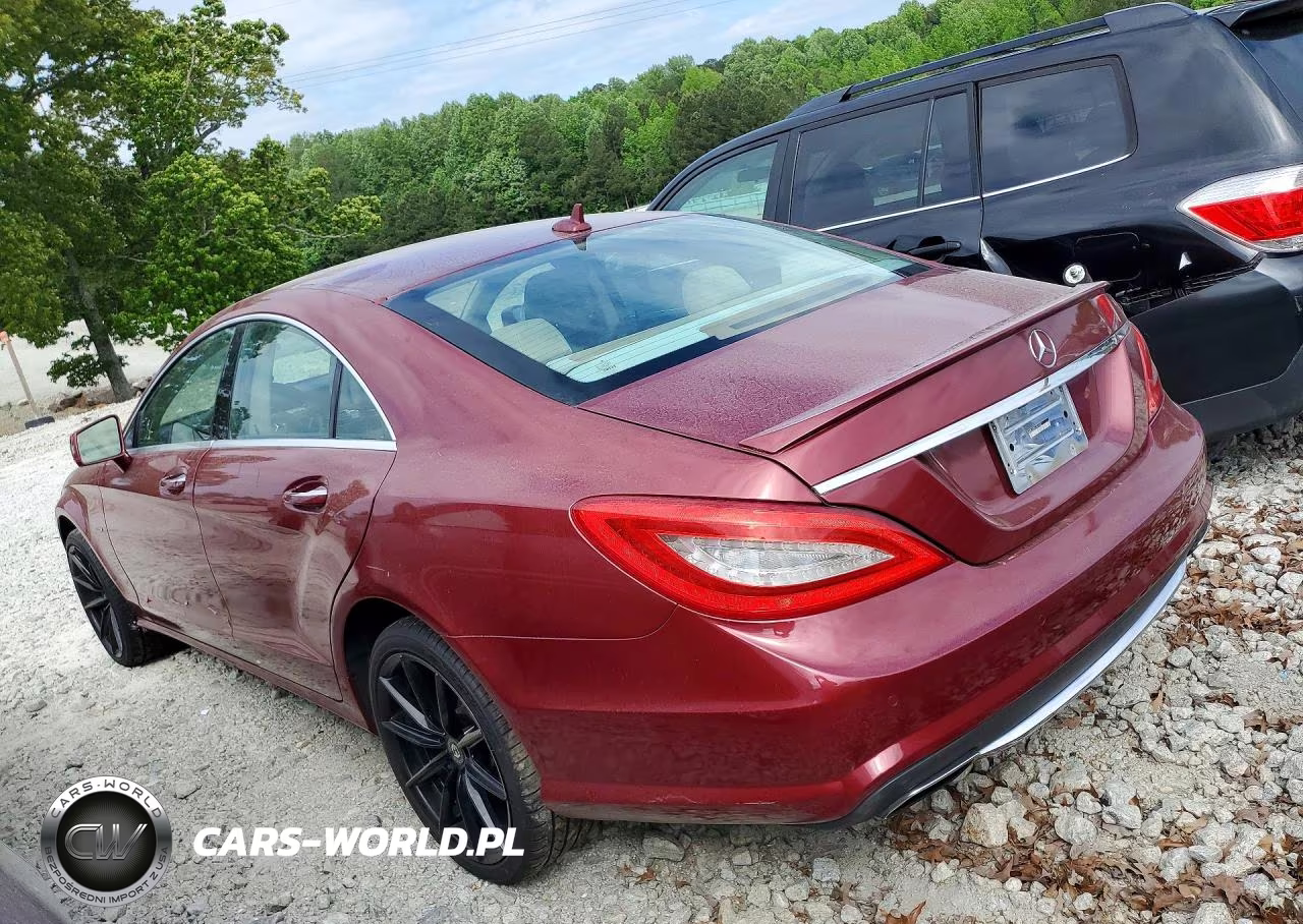 2012 Mercedes-Benz Cls 550 VIN:WDDLJ7DB5CA010557 - 2