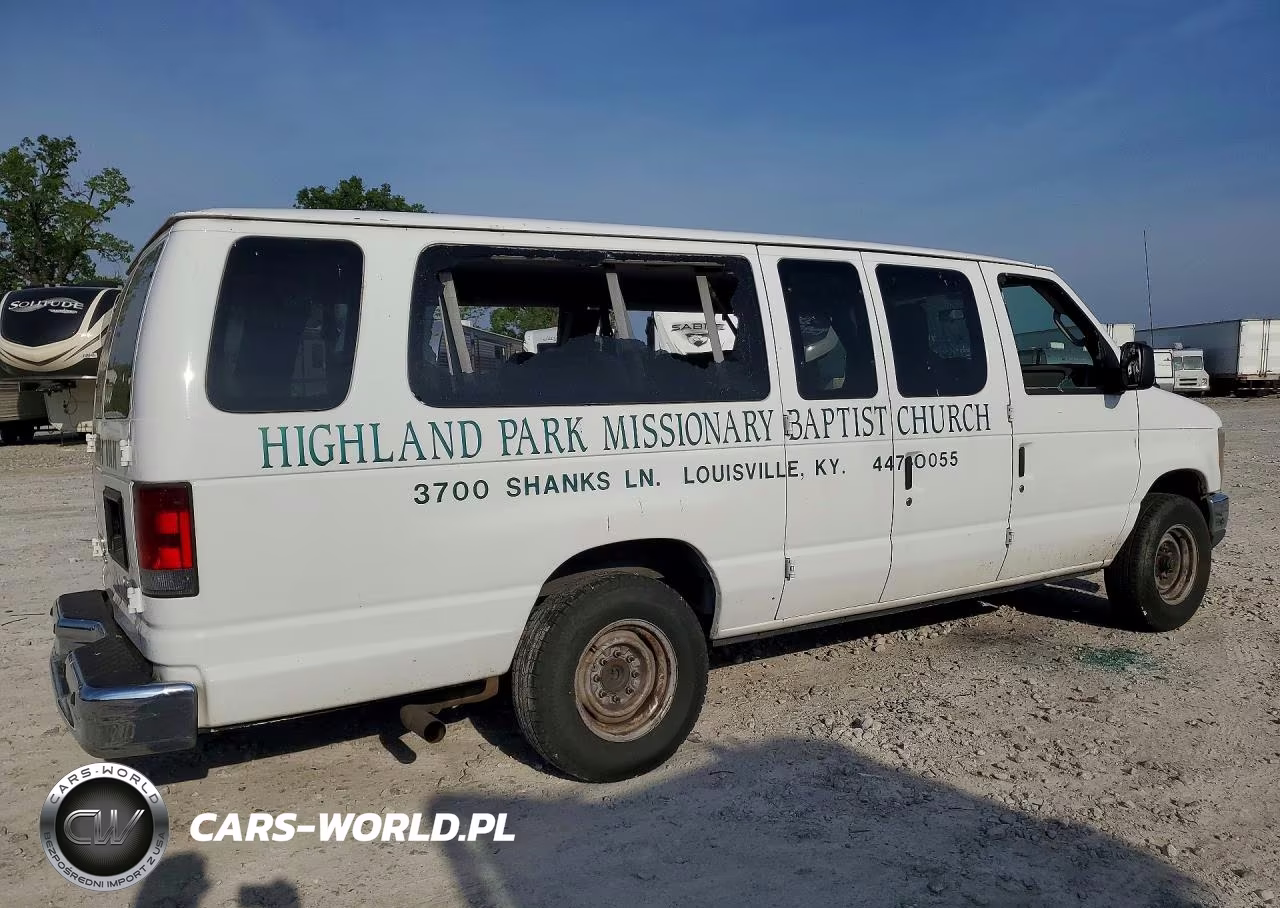 2010 Ford Econoline E350 Super Duty Wagon VIN:1FBSS3BL5ADA44571 - 3