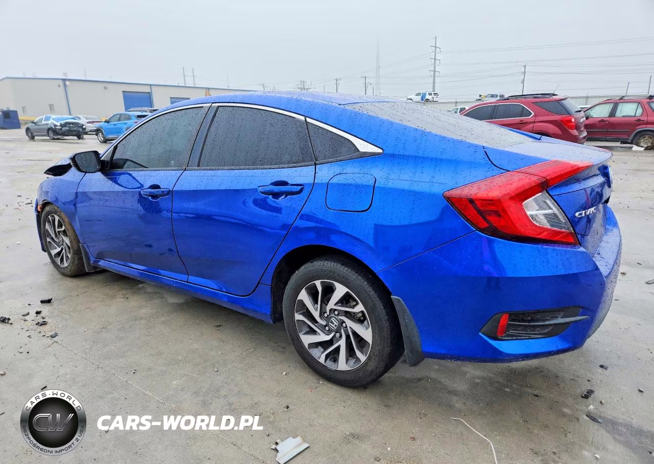 2016 Honda Civic Ex VIN:19XFC2F72GE072675 - 2
