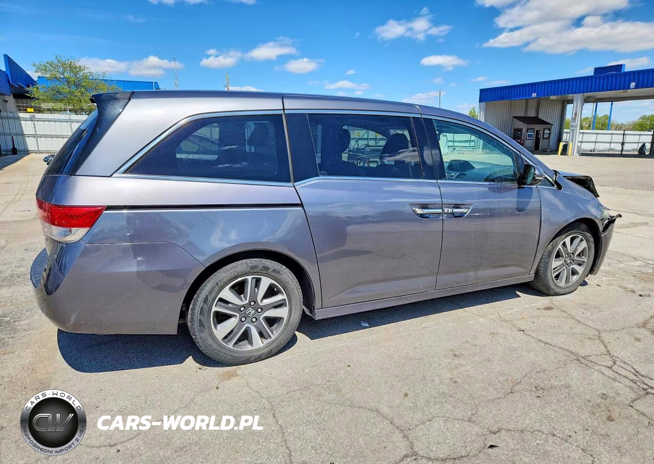 2014 Honda Odyssey Touring VIN:5FNRL5H97EB041894 - 3