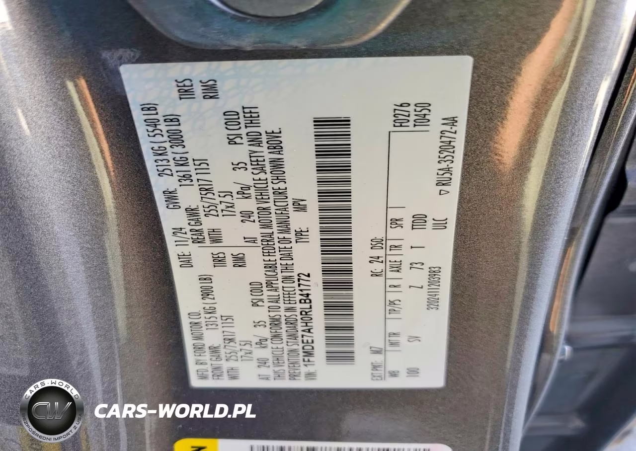 2024 Ford Bronco Big Bend VIN:1FMDE7AH0RLB41772 - 13