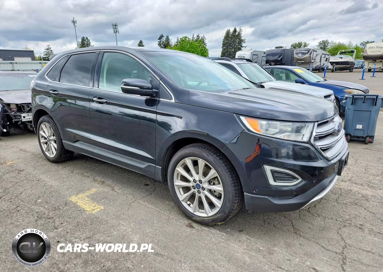2017 Ford Edge Titanium VIN:2FMPK4K9XHBB38081 - 4