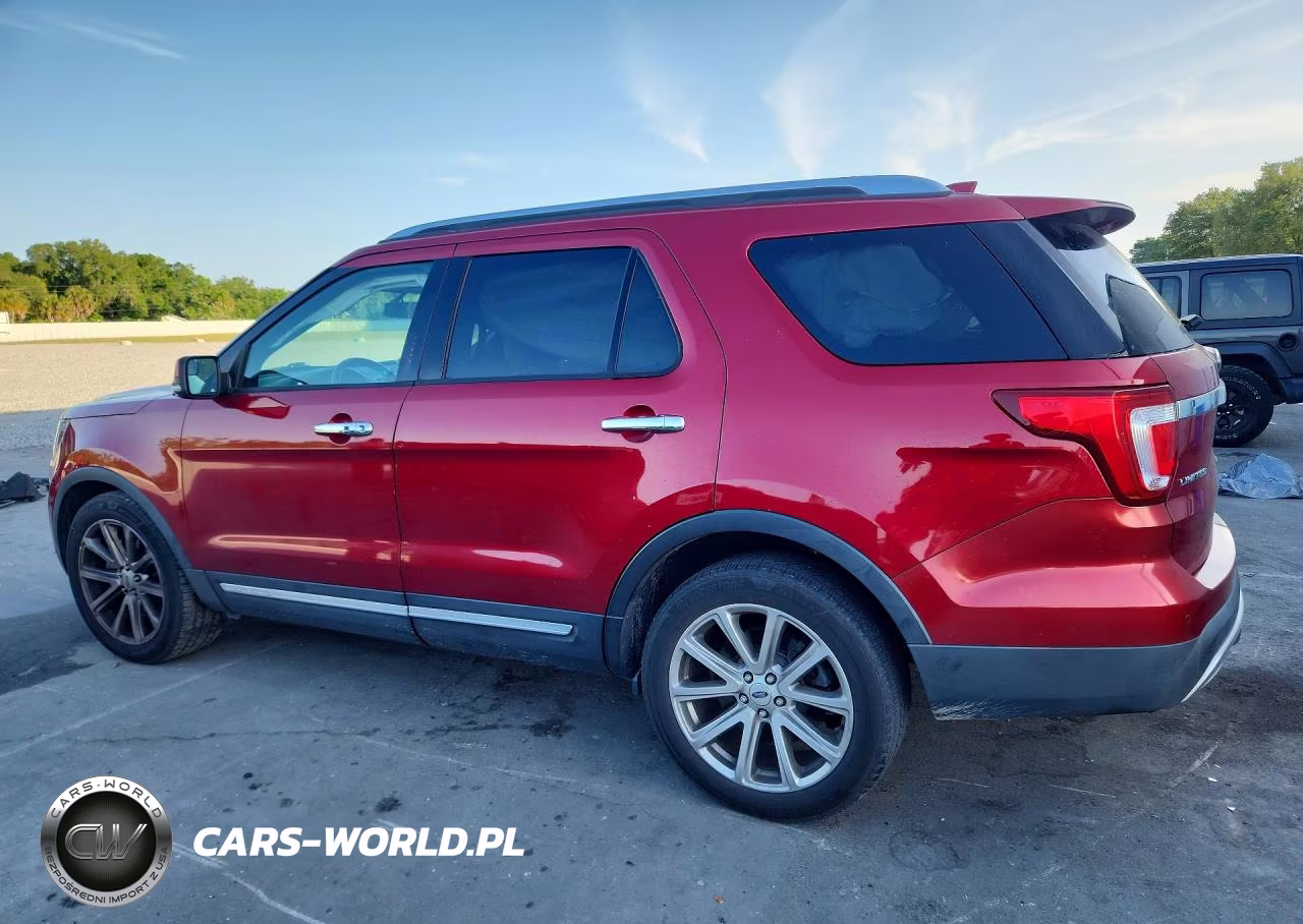 2017 Ford Explorer Limited VIN:1FM5K7F81HGD22070 - 2