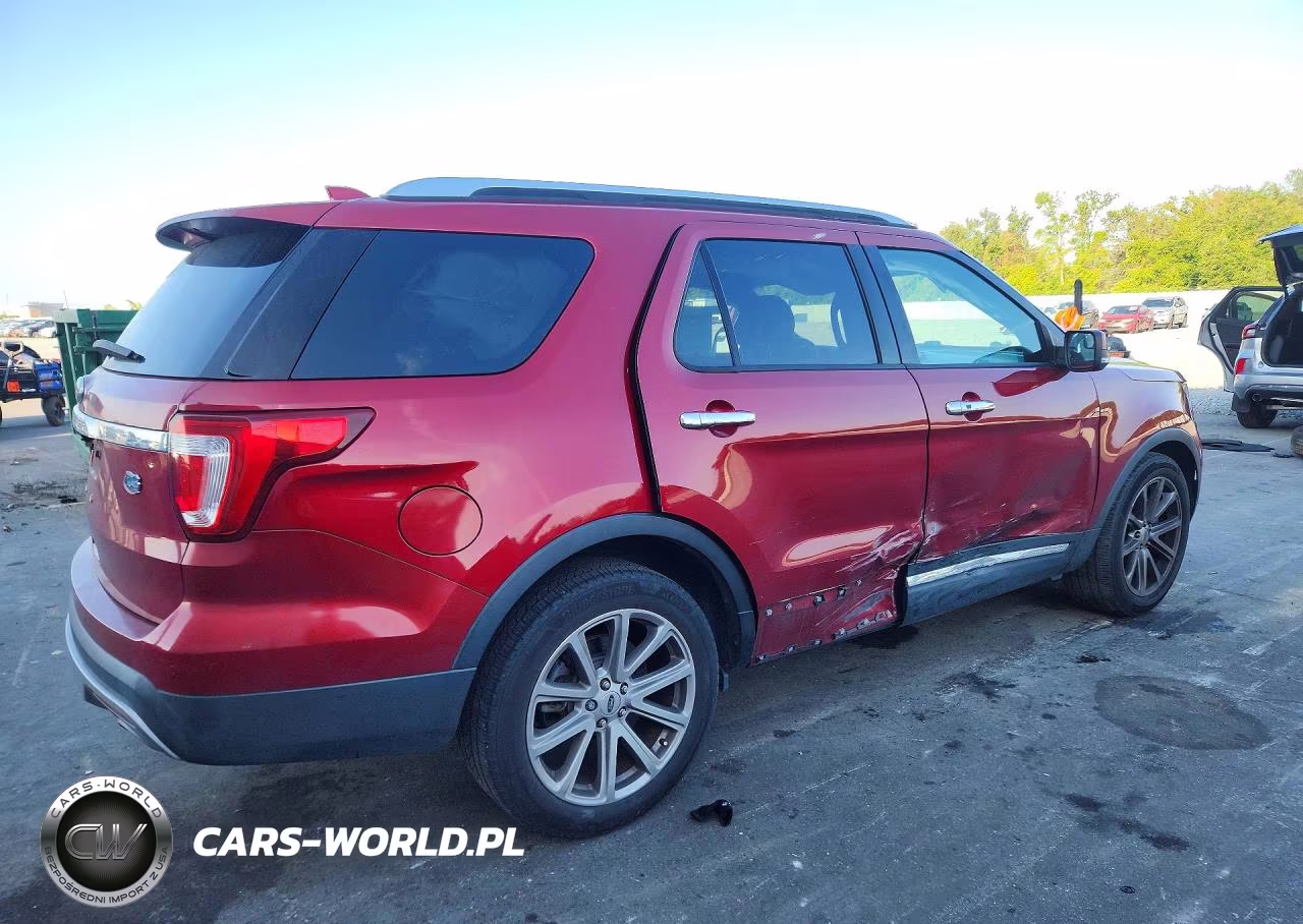 2017 Ford Explorer Limited VIN:1FM5K7F81HGD22070 - 3