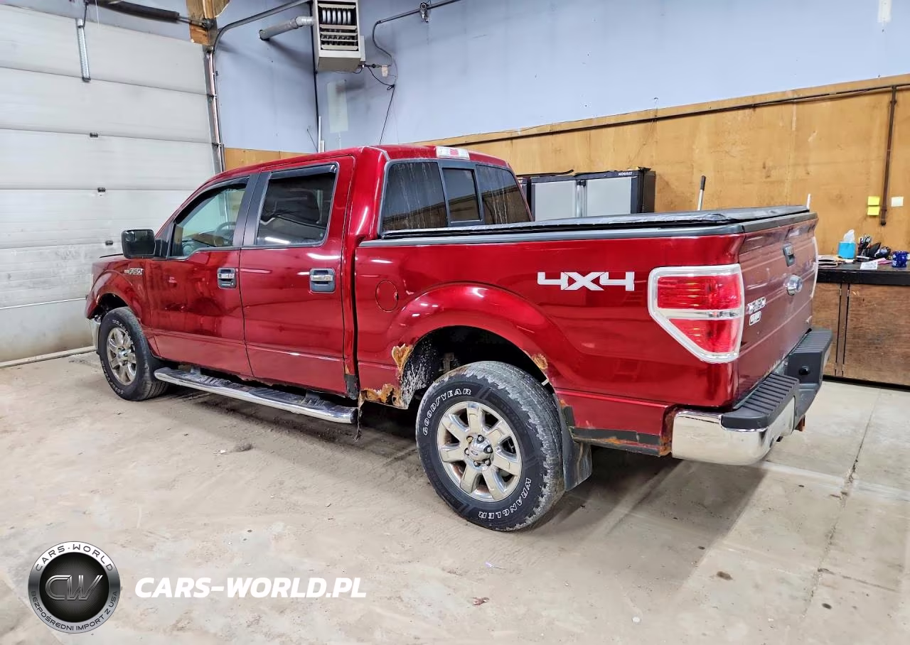 2013 Ford F150 Supercrew VIN:1FTFW1EF8DFD25493 - 2