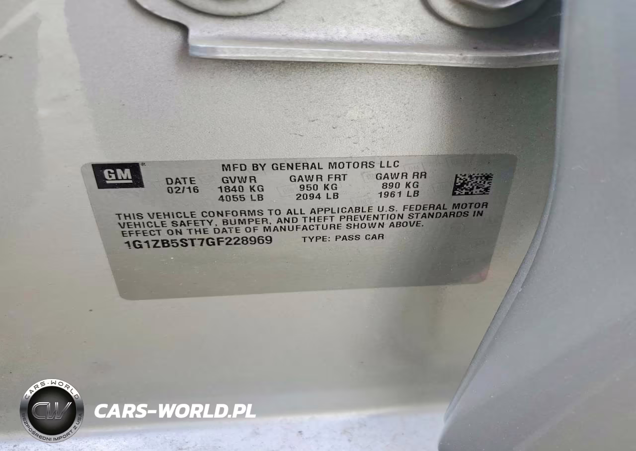 2016 Chevrolet Malibu Ls VIN:1G1ZB5ST7GF228969 - 12