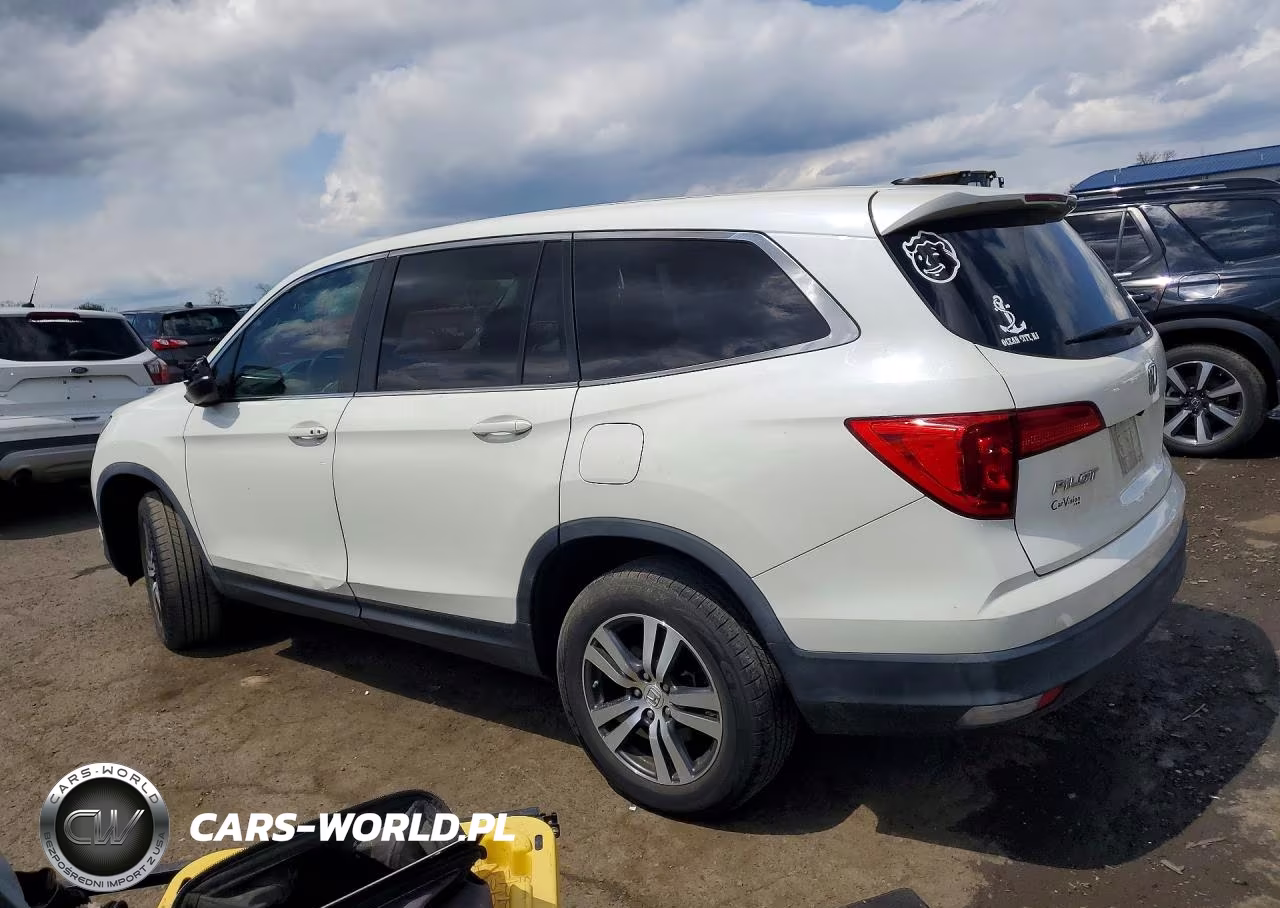 2017 Honda Pilot Ex VIN:5FNYF6H37HB070319 - 2