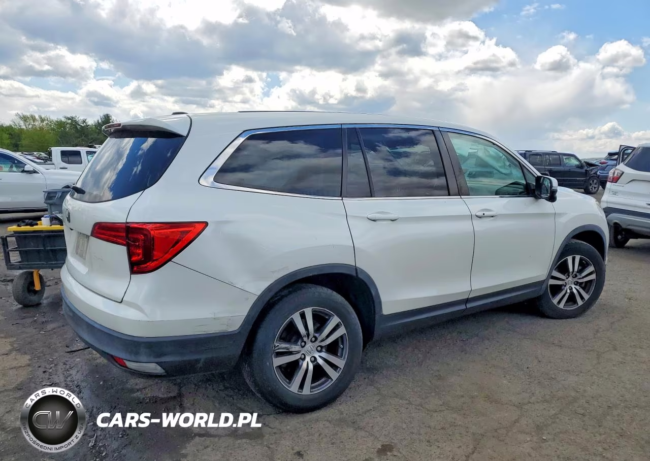 2017 Honda Pilot Ex VIN:5FNYF6H37HB070319 - 3