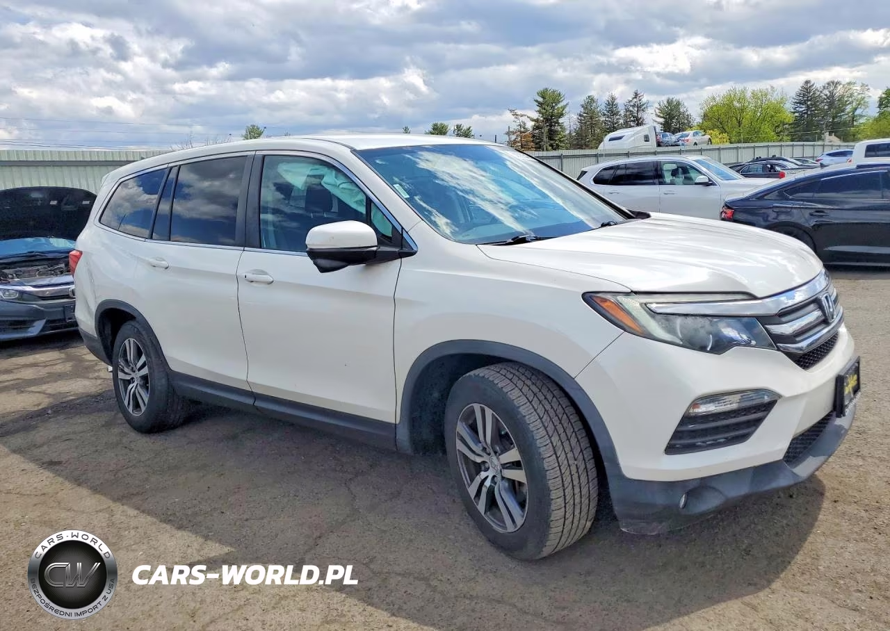 2017 Honda Pilot Ex VIN:5FNYF6H37HB070319 - 4