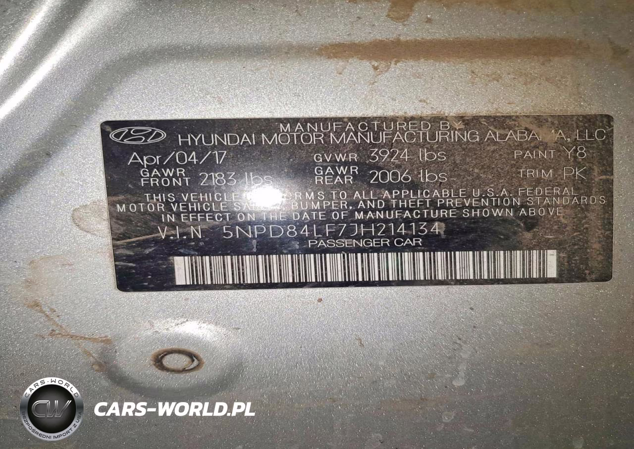 2018 Hyundai Elantra VIN:5NPD84LF7JH214134 - 12