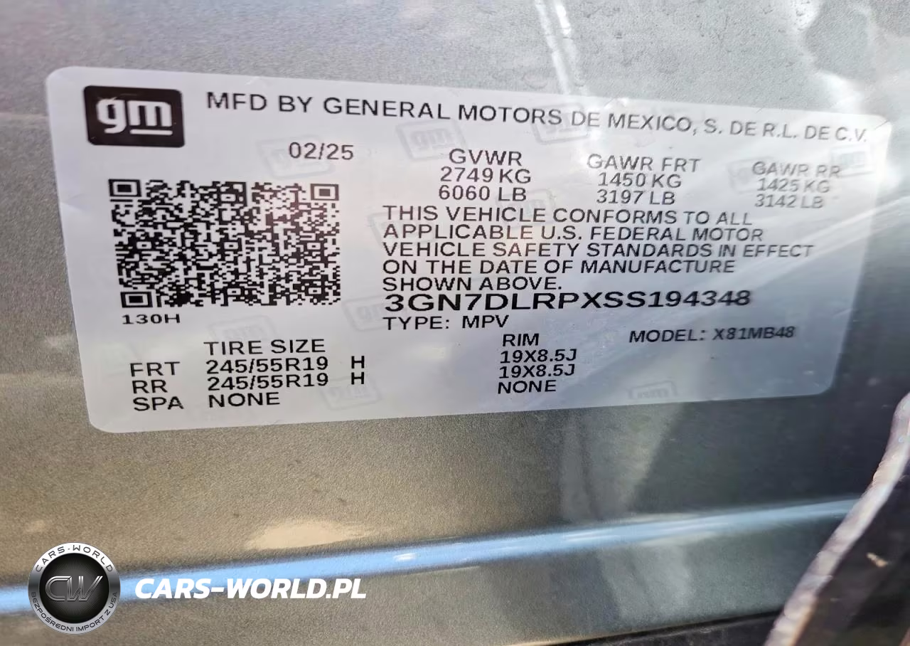 2025 Chevrolet Equinox Lt VIN:3GN7DLRPXSS194348 - 14