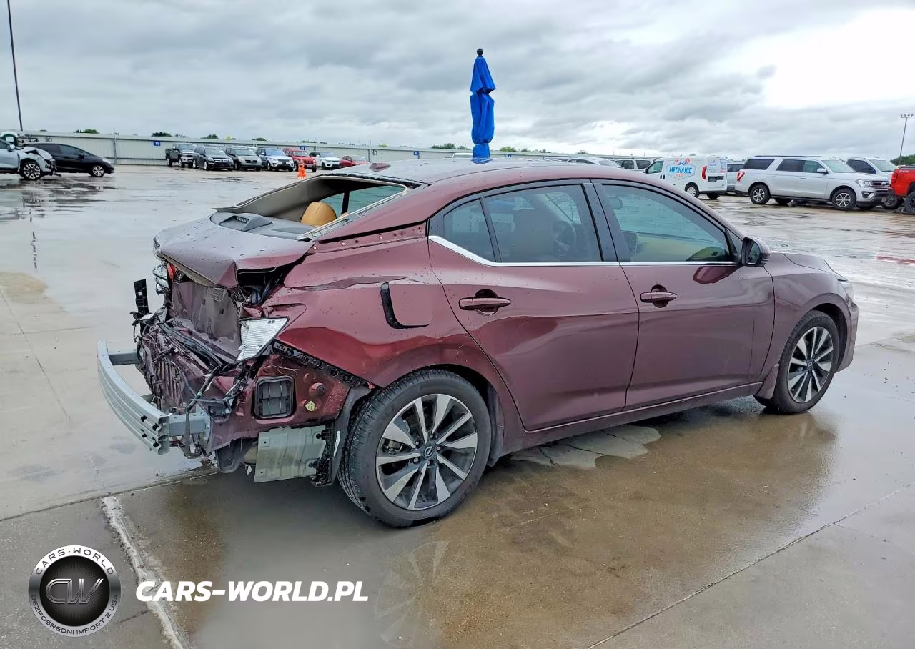 2025 Nissan Sentra Sv VIN:3N1AB8CV5SY222260 - 3