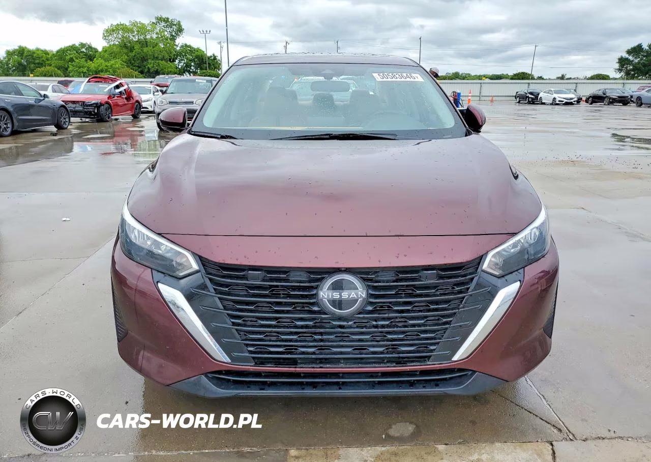 2025 Nissan Sentra Sv VIN:3N1AB8CV5SY222260 - 5