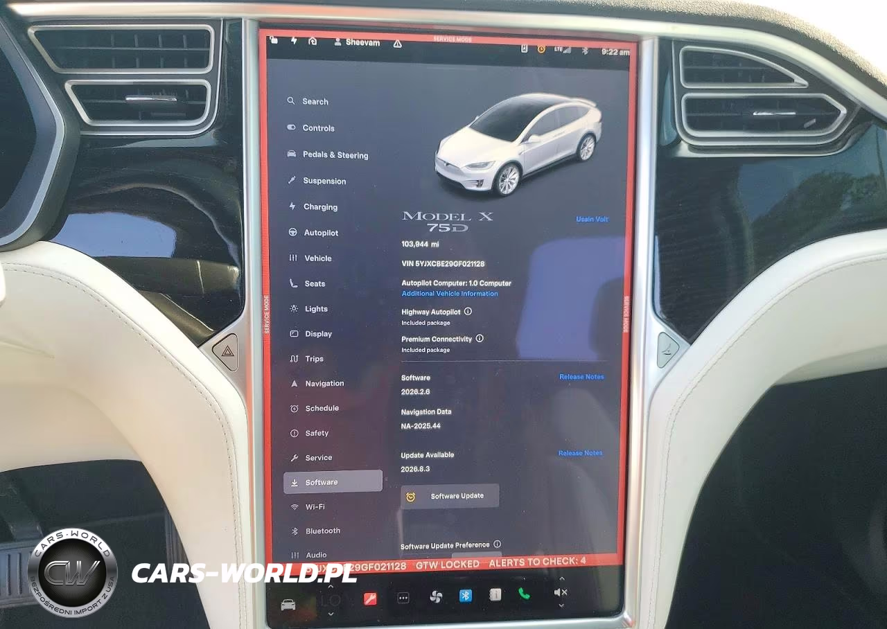 2016 Tesla Model X VIN:5YJXCBE29GF021128 - 9