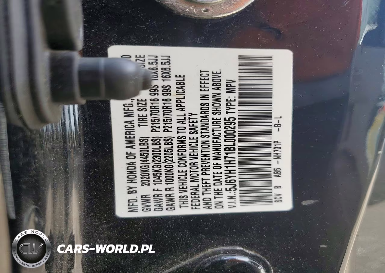 2011 Honda Element Ex VIN:5J6YH1H71BL000295 - 13