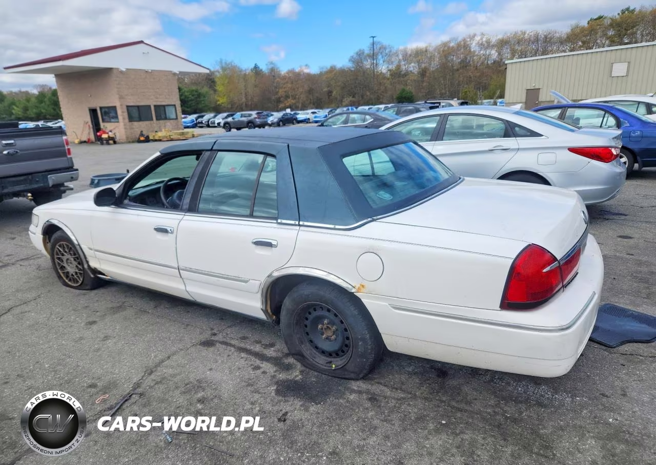 2001 Mercury Grand Marquis Gs VIN:2MEFM74W41X602018 - 2