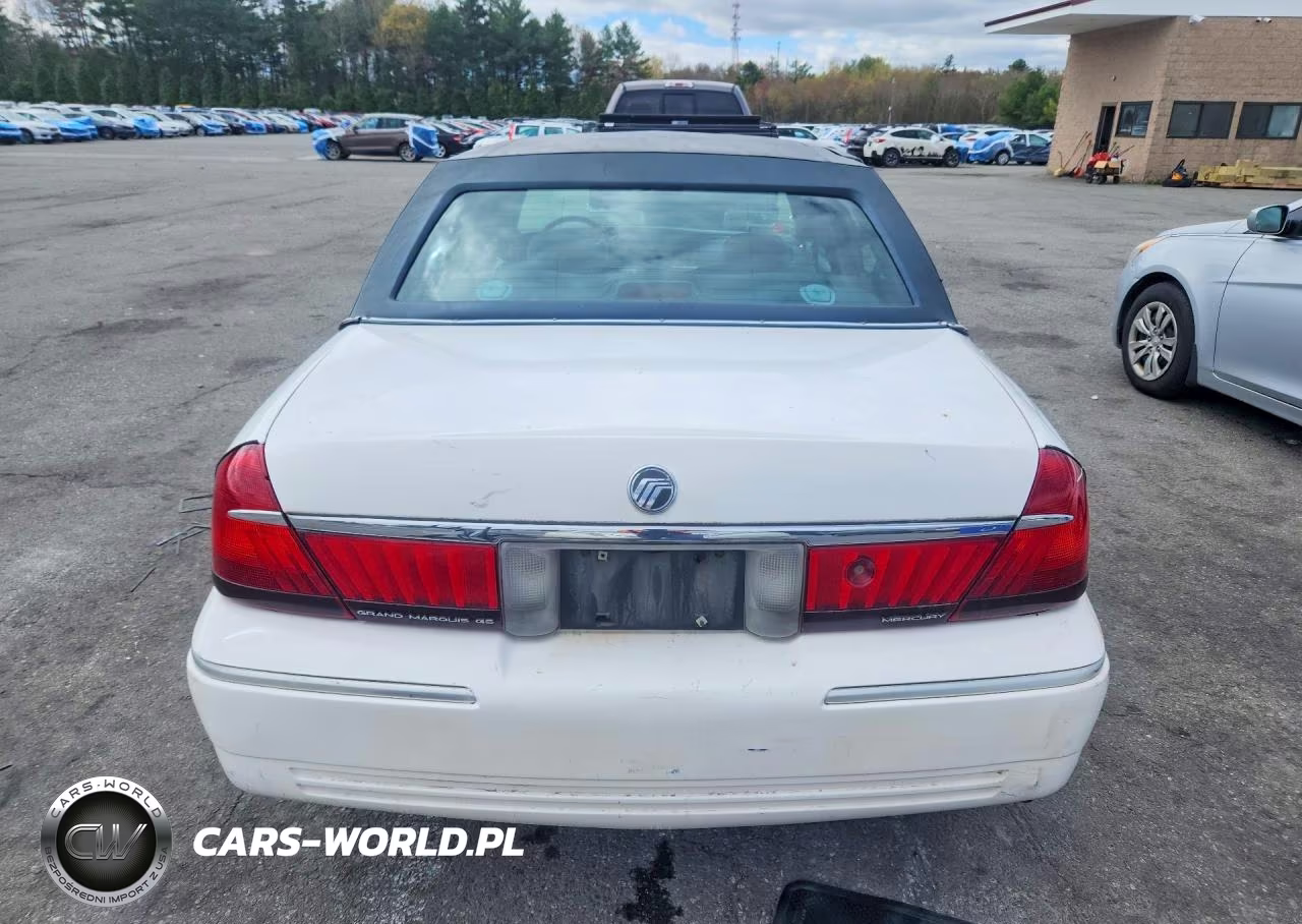 2001 Mercury Grand Marquis Gs VIN:2MEFM74W41X602018 - 6