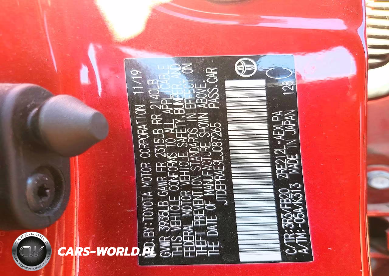 2020 Toyota Corolla Le VIN:JTDEPRAE9LJ087265 - 13