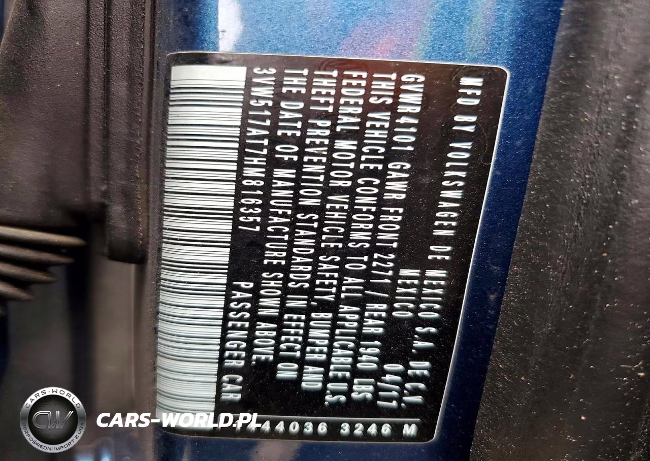 2017 Volkswagen Beetle S VIN:3VW517AT7HM816357 - 12