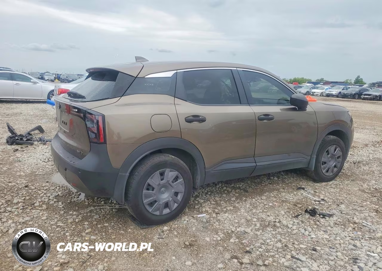 2025 Nissan Kicks S VIN:3N8AP6BBXSL307770 - 3