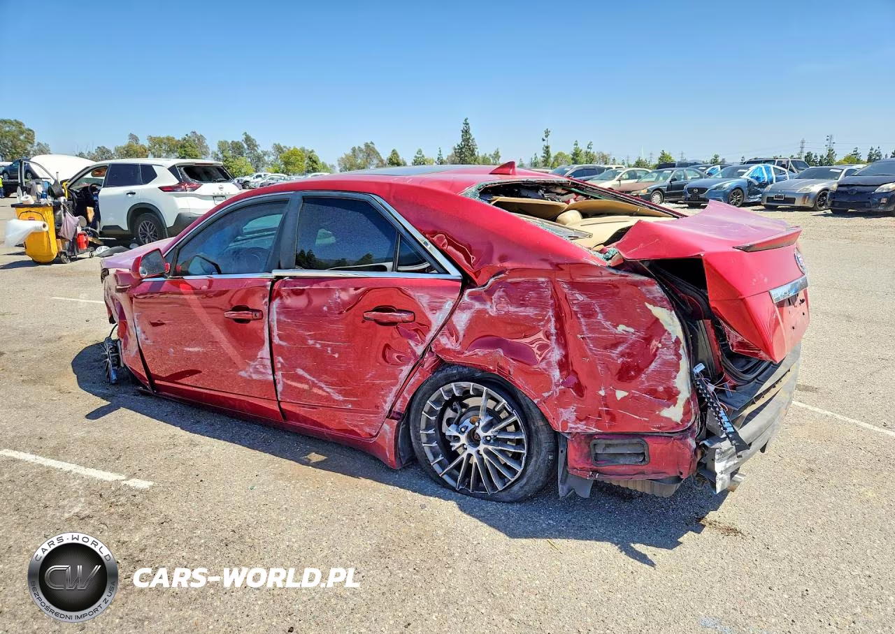 2009 Cadillac Cts VIN:1G6DF577590111742 - 2