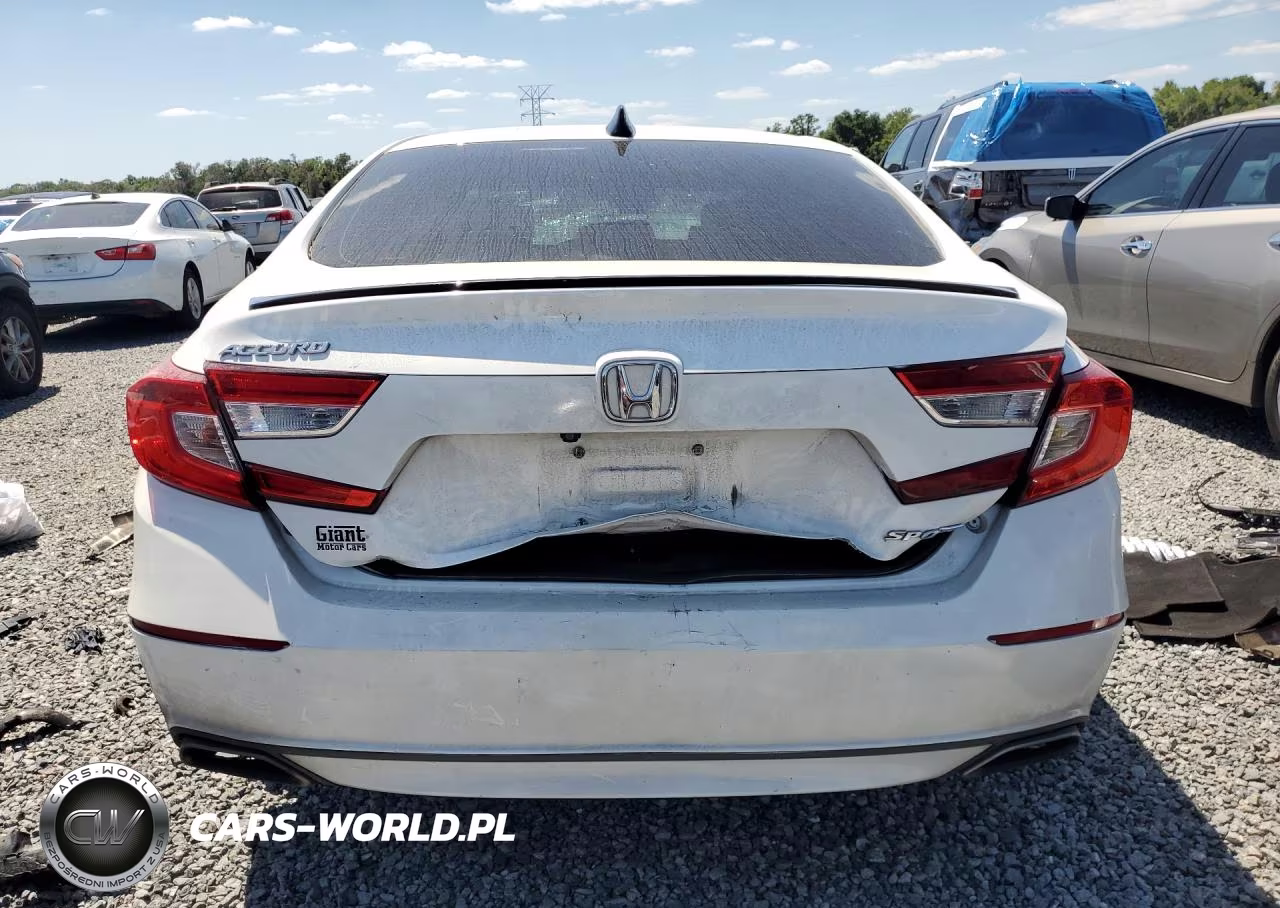 2021 Honda Accord Sport VIN:1HGCV1F35MA072206 - 6