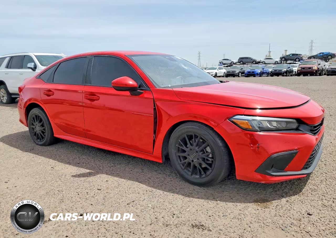 2022 Honda Civic Lx VIN:2HGFE2F2XNH548012 - 4