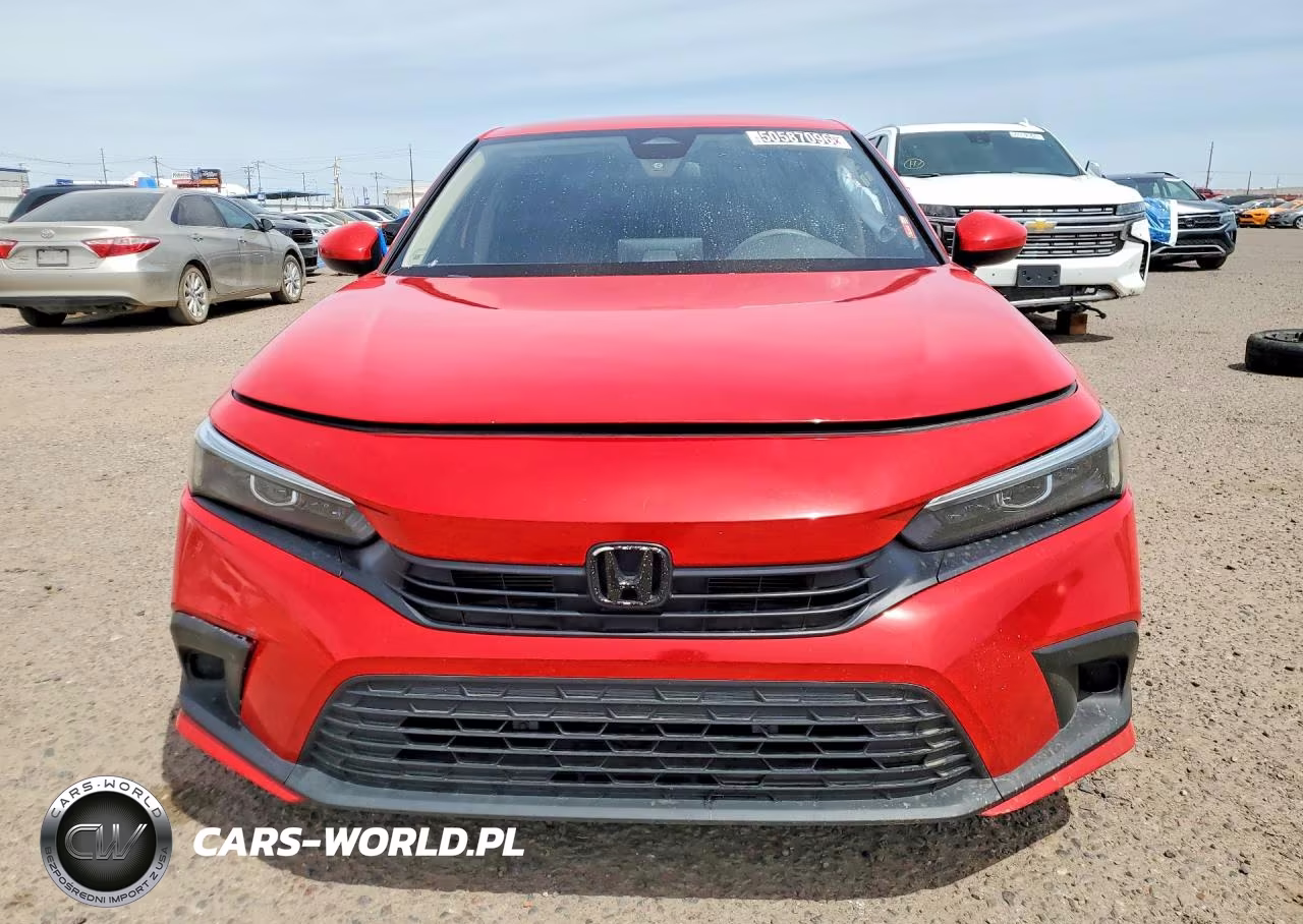 2022 Honda Civic Lx VIN:2HGFE2F2XNH548012 - 5