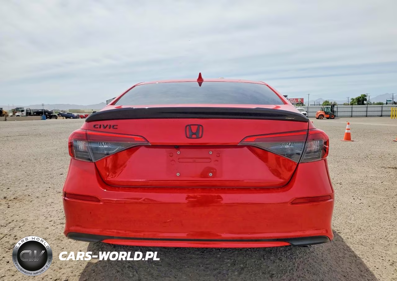 2022 Honda Civic Lx VIN:2HGFE2F2XNH548012 - 6