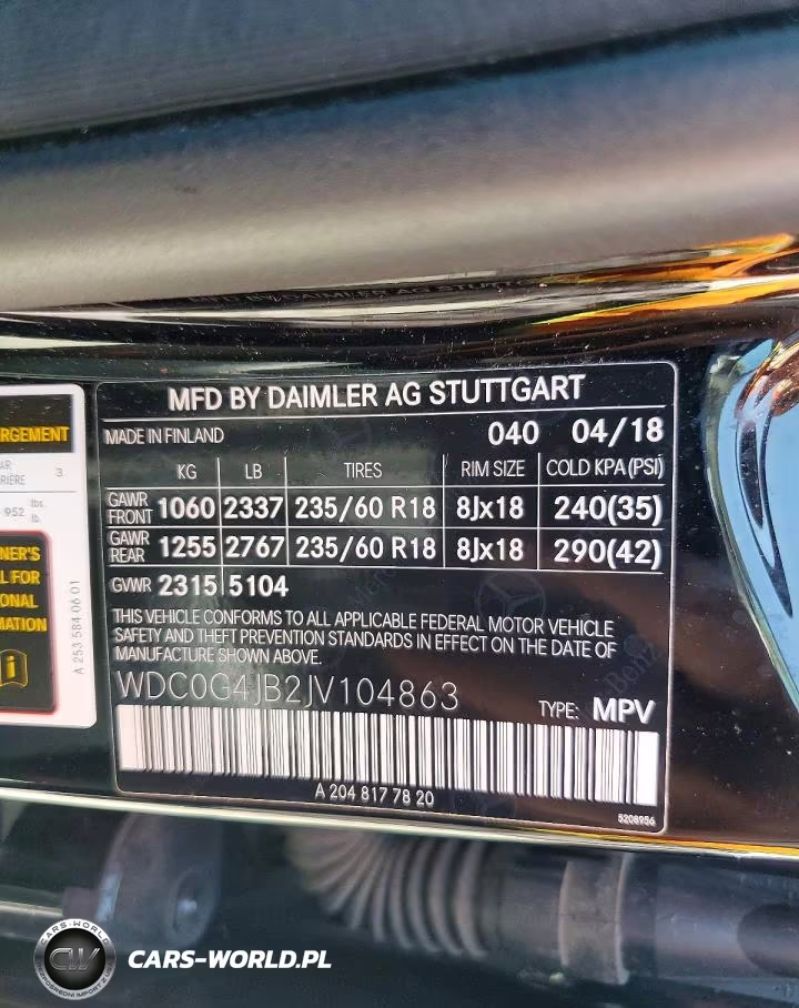 2018 Mercedes-Benz Glc 300 VIN:WDC0G4JB2JV104863 - 13